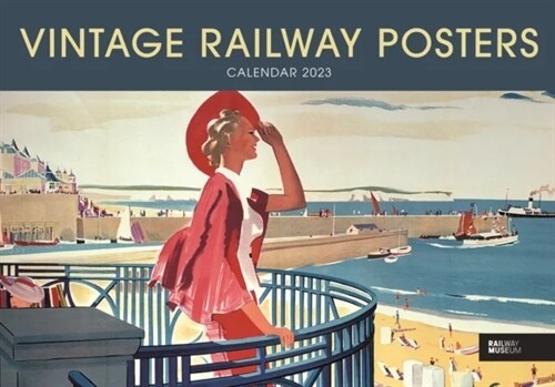 VINTAGE RAILWAY POSTERS NATIONAL RAILWAY (Spiral Bound)