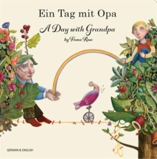 A Day with Grandpa German and English (Paperback)