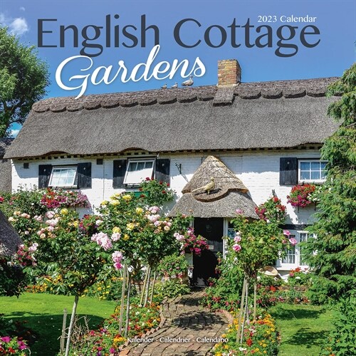English Gardens 2023 Wall Calendar (Calendar)