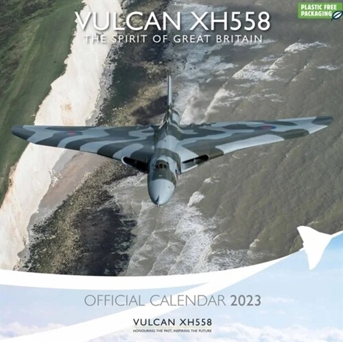 VULCAN XH558 SQUARE WALL CALENDAR 2023 (Spiral Bound)