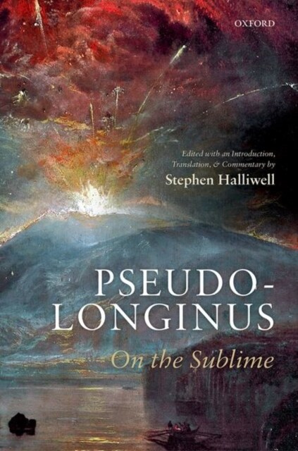 Pseudo-Longinus: On the Sublime (Hardcover)