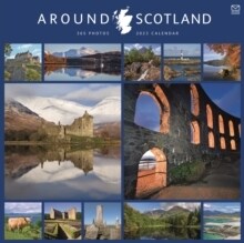 AROUND SCOTLAND SQUARE WALL CALENDAR 202 (Spiral Bound)