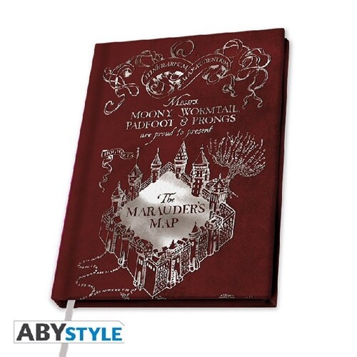 ABYstyle - Harry Potter - Marauders Map A5 Notizbuch (Book)