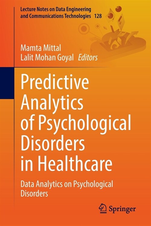 Predictive Analytics of Psychological Disorders in Healthcare: Data Analytics on Psychological Disorders (Paperback, 2022)