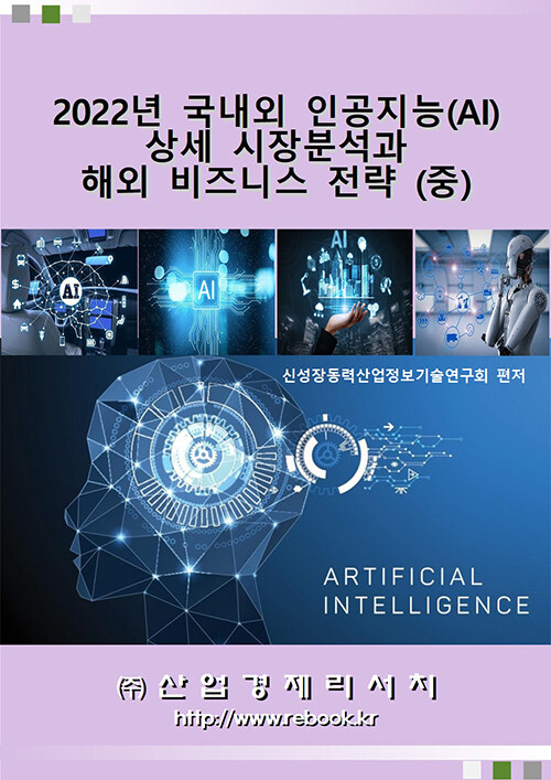 2022년 국내외 인공지능(AI) 상세 시장분석과 해외 비즈니스 전략 (중)