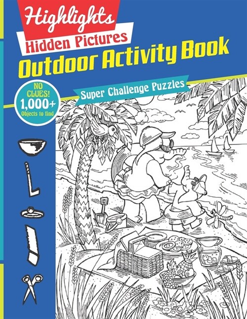 Outdoor Activity Book (Highlights Hidden Pictures) (Paperback)