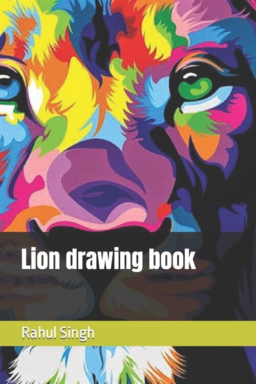 Lion drawing book (Paperback)