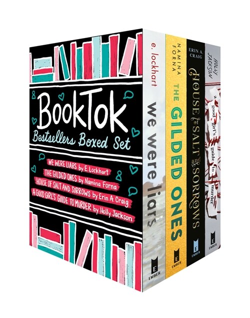Booktok Bestsellers Boxed Set: We Were Liars; The Gilded Ones; House of Salt and Sorrows; A Good Girls Guide to Murder (Paperback)
