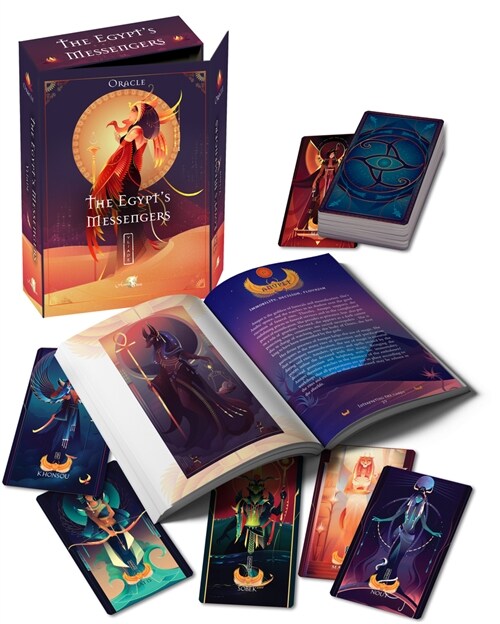 The Egypts Messengers Oracle: 42 Full-Color Cards and Guidebook (Other)