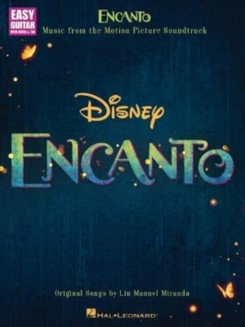 Encanto - Music from the Motion Picture Soundtrack Arranged for Easy Guitar with Notes and Tab with Lyrics: Music from the Motion Picture Soundtrack (Paperback)