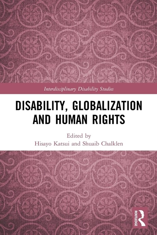 Disability, Globalization and Human Rights (Paperback)