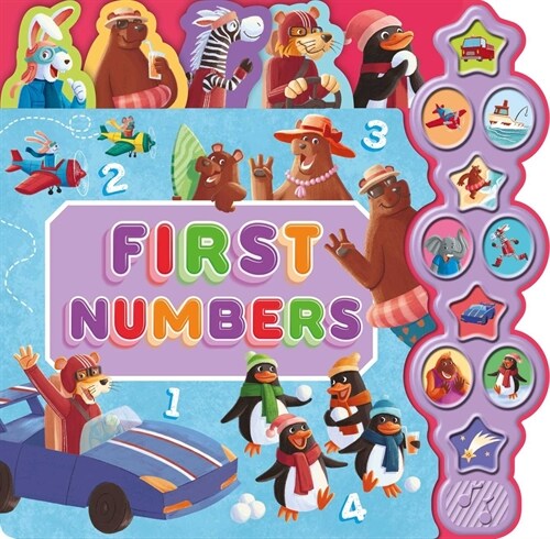 First Numbers: Interactive Childrens Sound Book with 10 Buttons (Board Books)