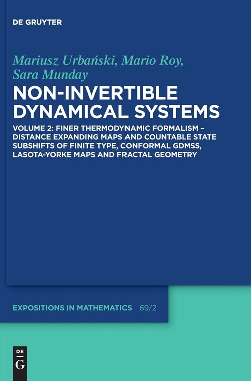 Finer Thermodynamic Formalism - Distance Expanding Maps and Countable State Subshifts of Finite Type, Conformal Gdmss, Lasota-Yorke Maps and Fractal G (Hardcover)