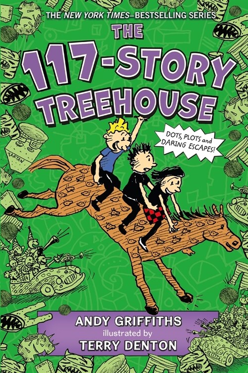 The 117-Story Treehouse: Dots, Plots & Daring Escapes! (Paperback)