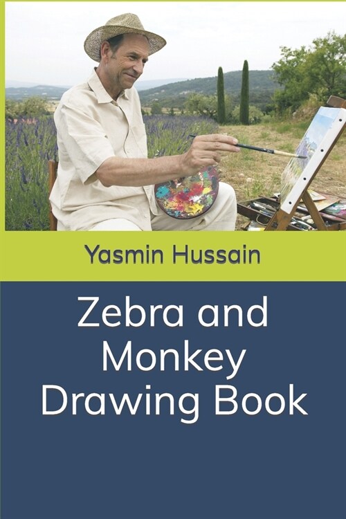 Zebra and Monkey Drawing Book (Paperback)