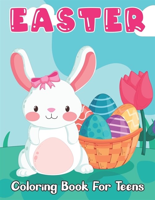 알라딘 Easter Coloring Book For Teens Great Easter For T Teenagers Or