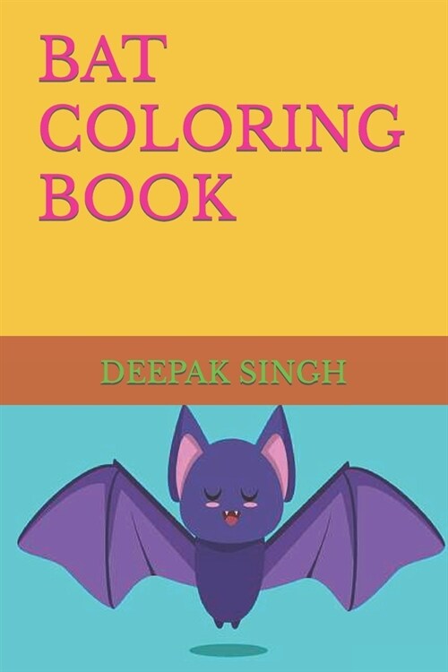 Bat Coloring Book (Paperback)