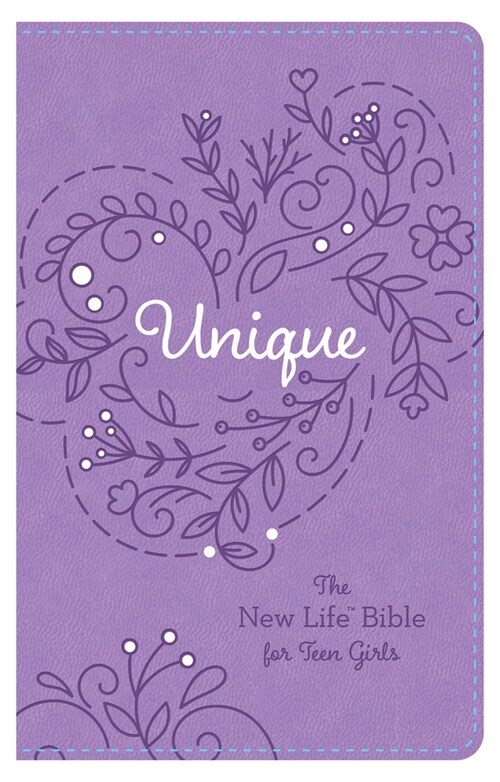 Unique: The New Life Bible for Teen Girls (Imitation Leather)