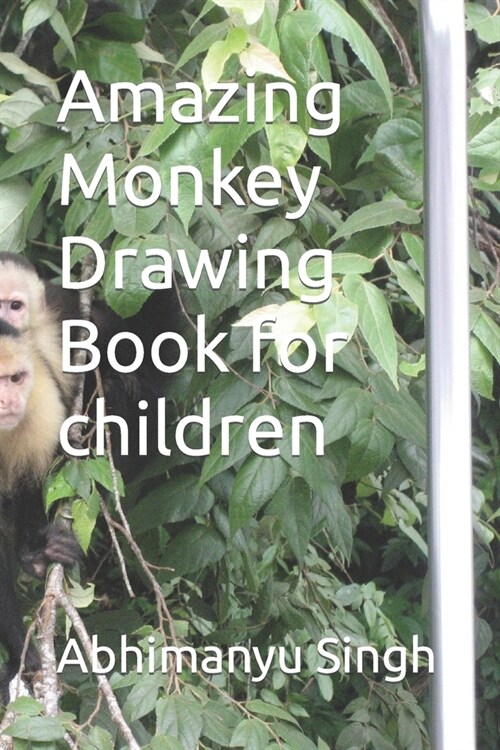 Amazing Monkey Drawing Book for children (Paperback)