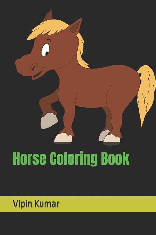 Horse Coloring Book (Paperback)