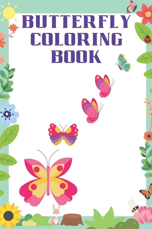 Butterfly Coloring Book (Paperback)