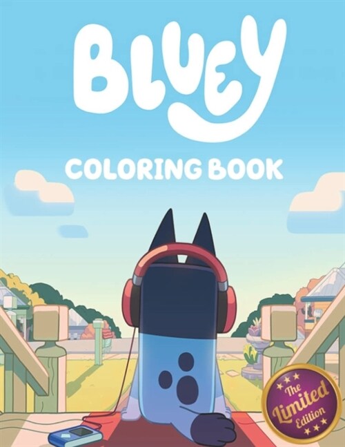 Blụeys Coloring Book: Blụeys Coloring Book For Kids Jumbo Coloring Book For Kids (Paperback)