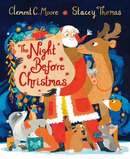 The Night Before Christmas, illustrated by Stacey Thomas (Paperback)