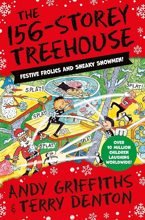 [중고] The 156-Storey Treehouse : Festive Frolics and Sneaky Snowmen! (Paperback)