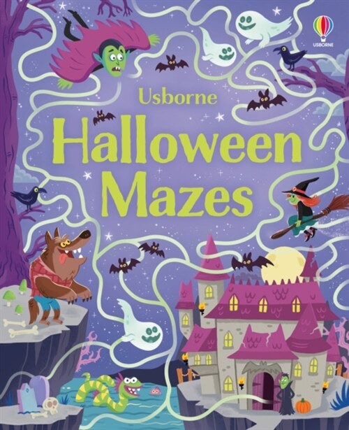 Halloween Mazes : A Halloween Book for Kids (Paperback)