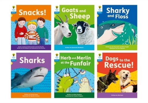 Oxford Reading Tree: Floppys Phonics Decoding Practice: Oxford Level 3: Mixed Pack of 6 (Paperback, 1)