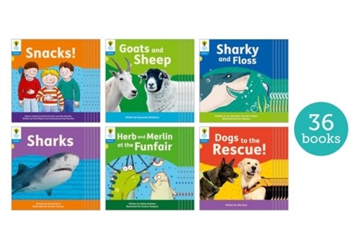 Oxford Reading Tree: Floppys Phonics Decoding Practice: Oxford Level 3: Class Pack of 36 (Paperback, 1)