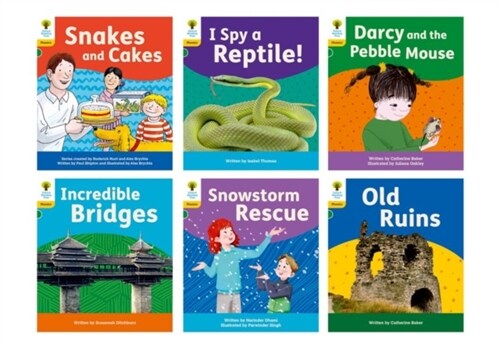 Oxford Reading Tree: Floppys Phonics Decoding Practice: Oxford Level 5: Mixed Pack of 6 (Paperback, 1)