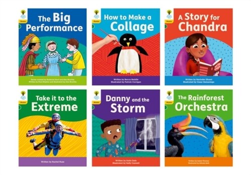 Oxford Reading Tree: Floppys Phonics Decoding Practice: Oxford Level 5: Pack A Mixed Pack of 6 (Paperback, 1)