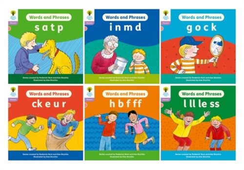 Oxford Reading Tree: Floppys Phonics Decoding Practice: Oxford Level 1+: Mixed Pack of 6 (Paperback, 1)