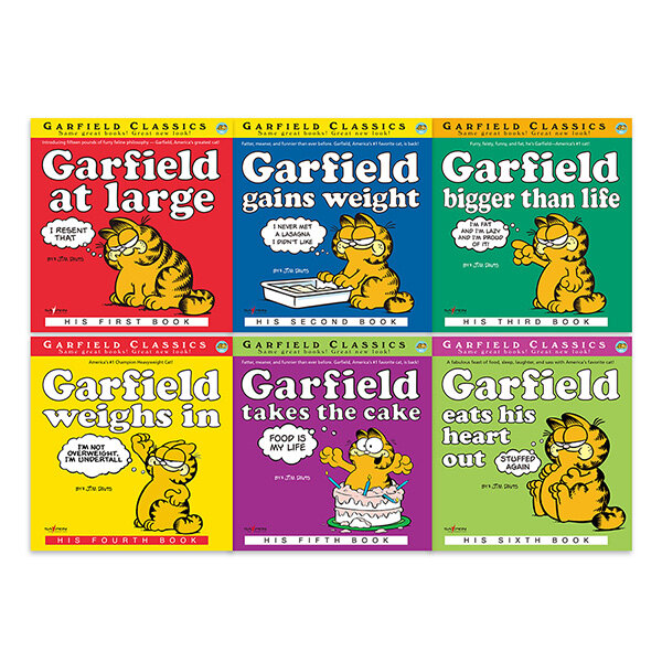 [세이펜 버전] Garfield 가필드 영어만화 6권 (Paperback 6권)