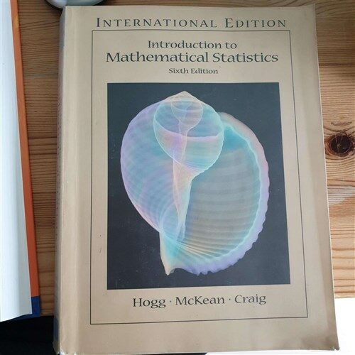 [중고] introduction to mathematical staticstics 6th edition (없음, 6)