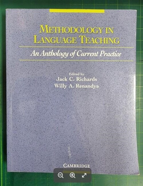 [중고] Methodology in Language Teaching : An Anthology of Current Practice (Paperback)