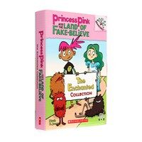 Princess Pink and the Land of Fake-Believe 4종 박스 세트 (Paperback 4권 + mp3 CD 4장 +  StoryPlus QR코드) - A Branches Book