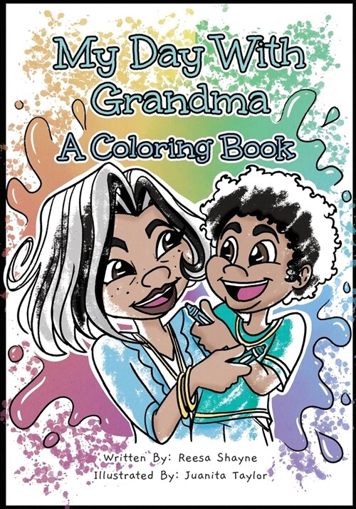 My Day With Grandma: A Coloring Book (Paperback)