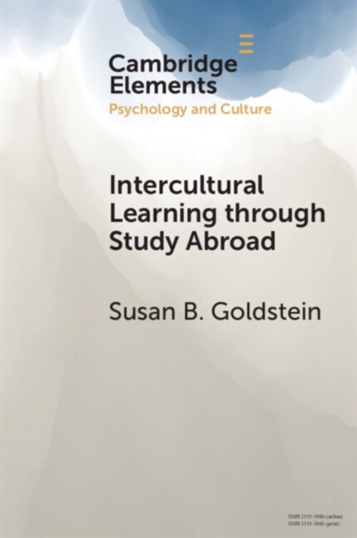 Intercultural Learning Through Study Abroad (Paperback)