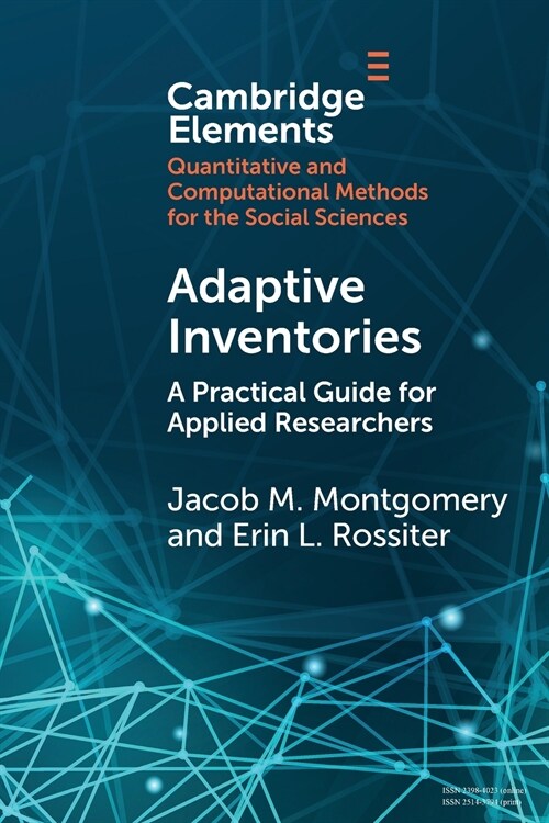 Adaptive Inventories : A Practical Guide for Applied Researchers (Paperback)