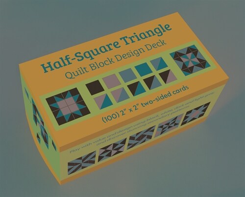 Half-Square Triangle Quilt Block Design Deck (Paperback)