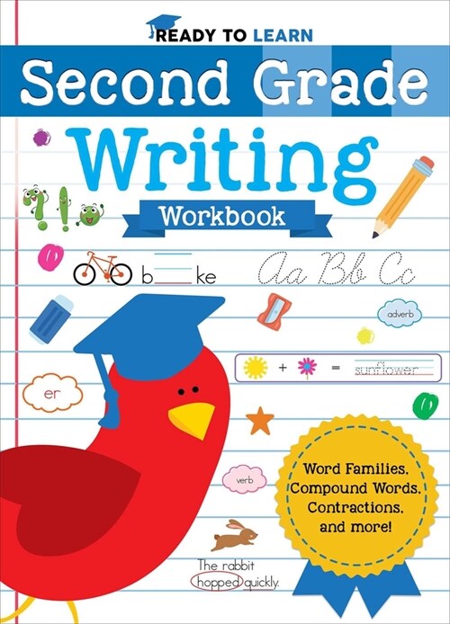 Ready to Learn: Second Grade Writing Workbook: Word Families, Compound Words, Contractions, and More! (Paperback)