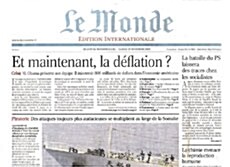 Le Monde Selection (주간 프랑스판): 2008년 11월 29일