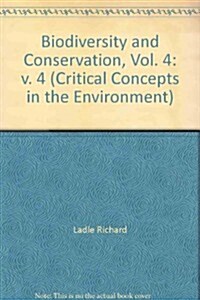 Biodiversity and Conservation (Hardcover, 1st)