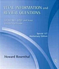 Vital Information and Review Questions for the NCE, CPCE, and State Counseling Exams : Special 15th Anniversary Edition (CD-Audio, 3 ed)