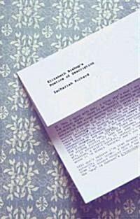 Elizabeth Bishops Poetics of Description (Hardcover)