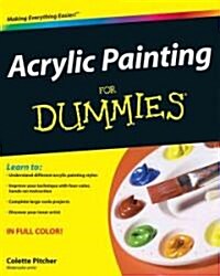 Acrylic Painting for Dummies (Paperback)