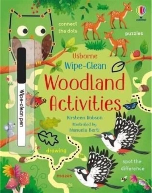Wipe-Clean Woodland Activities (Paperback)