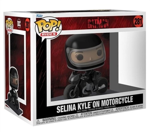 Pop Rides the Batman Selina Kyle on Motorcycle Vinyl Figure (Other)
